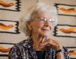 Therese Berg ’42 ’54. Link to her story