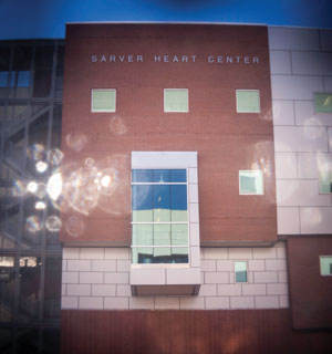 Sarver Heart Center building