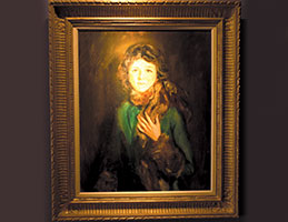 Painting of Grace H. Flandrau