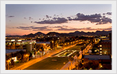 Photo of sunset on the east mall. Link to Gifts of Appreciated Securities. whattogive_securities.jpg